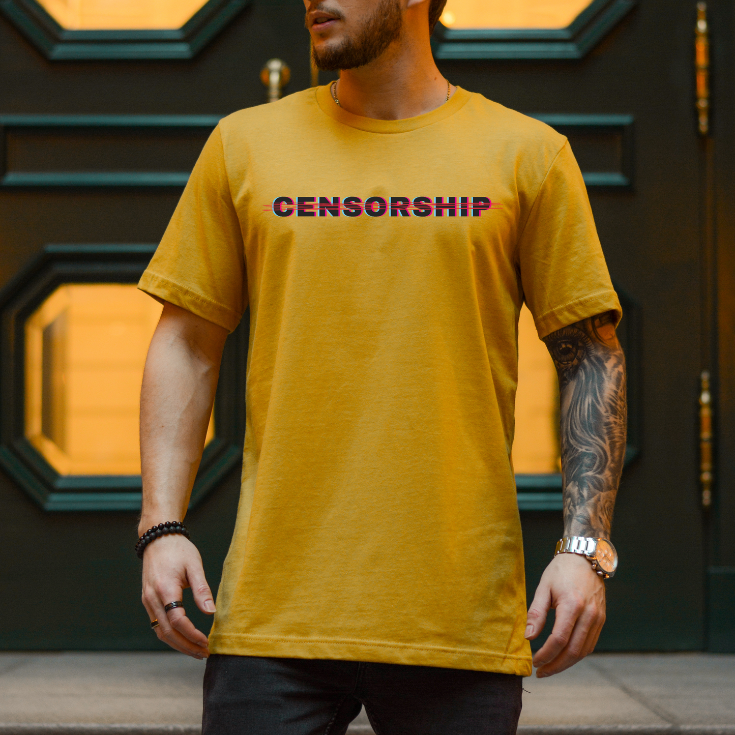 Anti-Censorship - Unisex Jersey T-Shirt