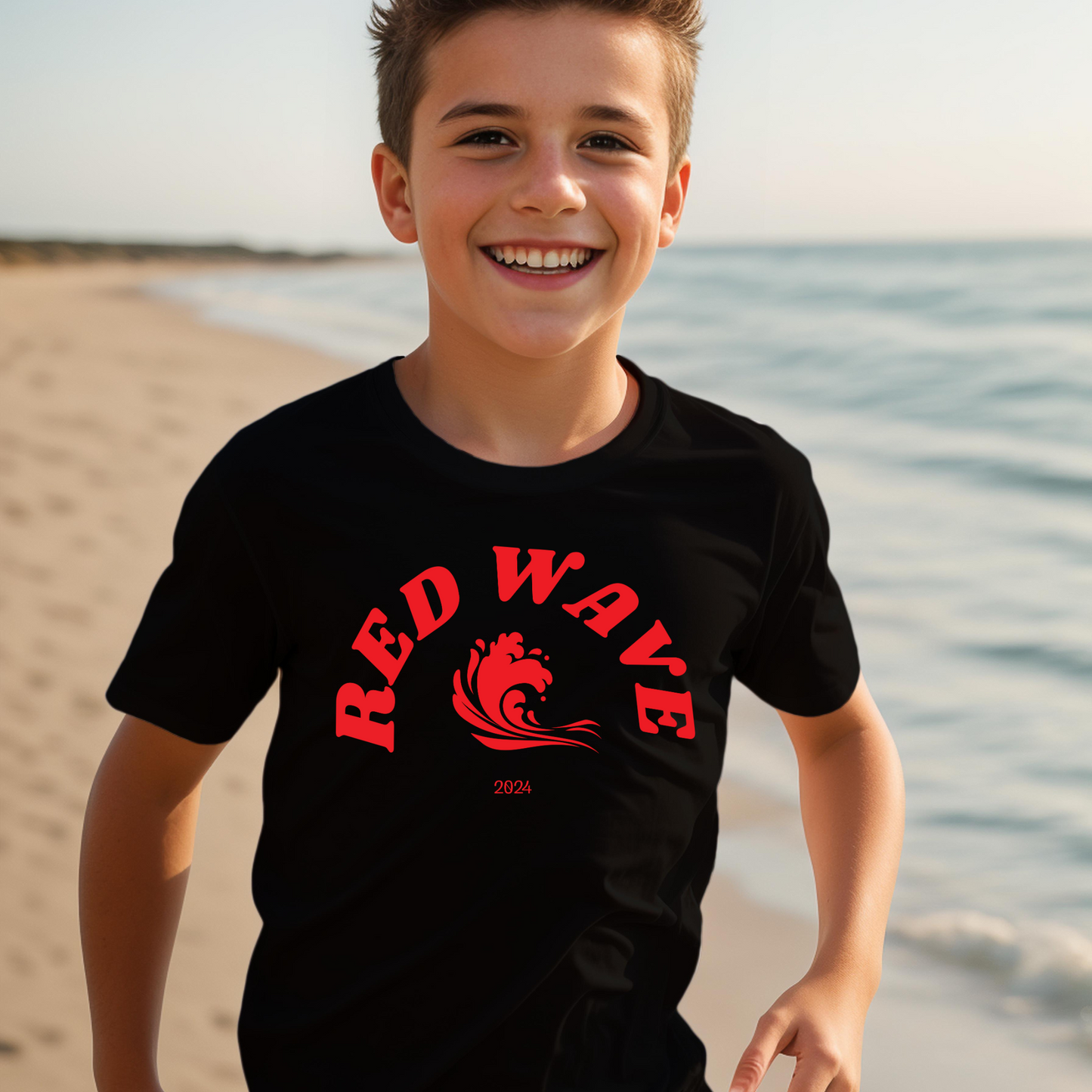 Red Wave 2024 - Youth Short Sleeve T-Shirt