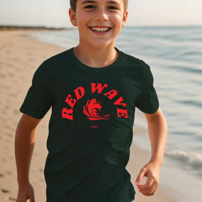 Red Wave 2024 - Youth Short Sleeve T-Shirt