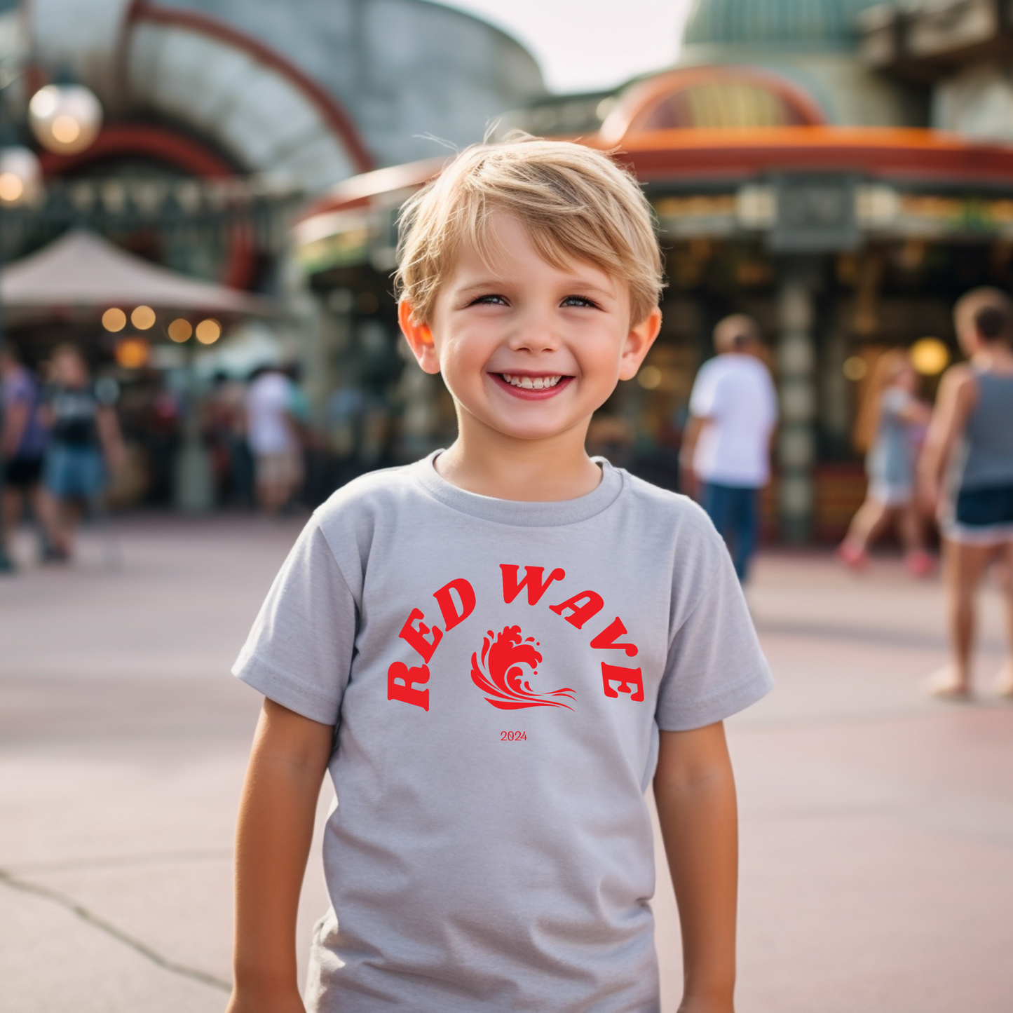 Red Wave 2024 - Youth Short Sleeve T-Shirt