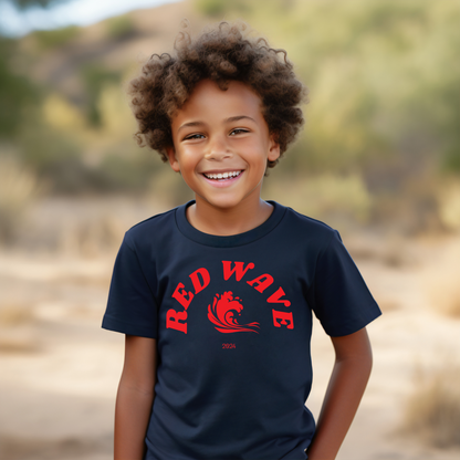 Red Wave 2024 - Youth Short Sleeve T-Shirt