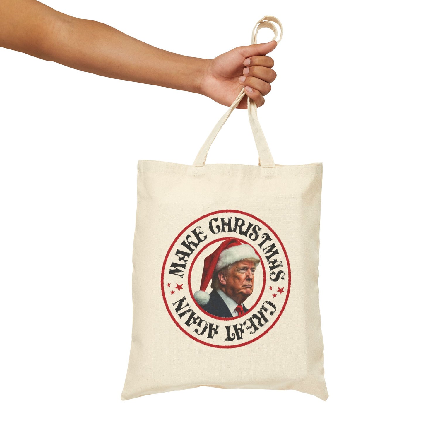 Make Christmas Great Again - Cotton Canvas Tote Bag