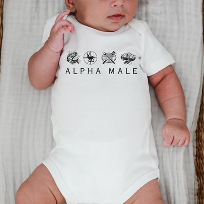 Alpha Male - Baby Onesie