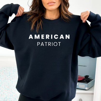 American Patriot - Unisex Crewneck Sweatshirt