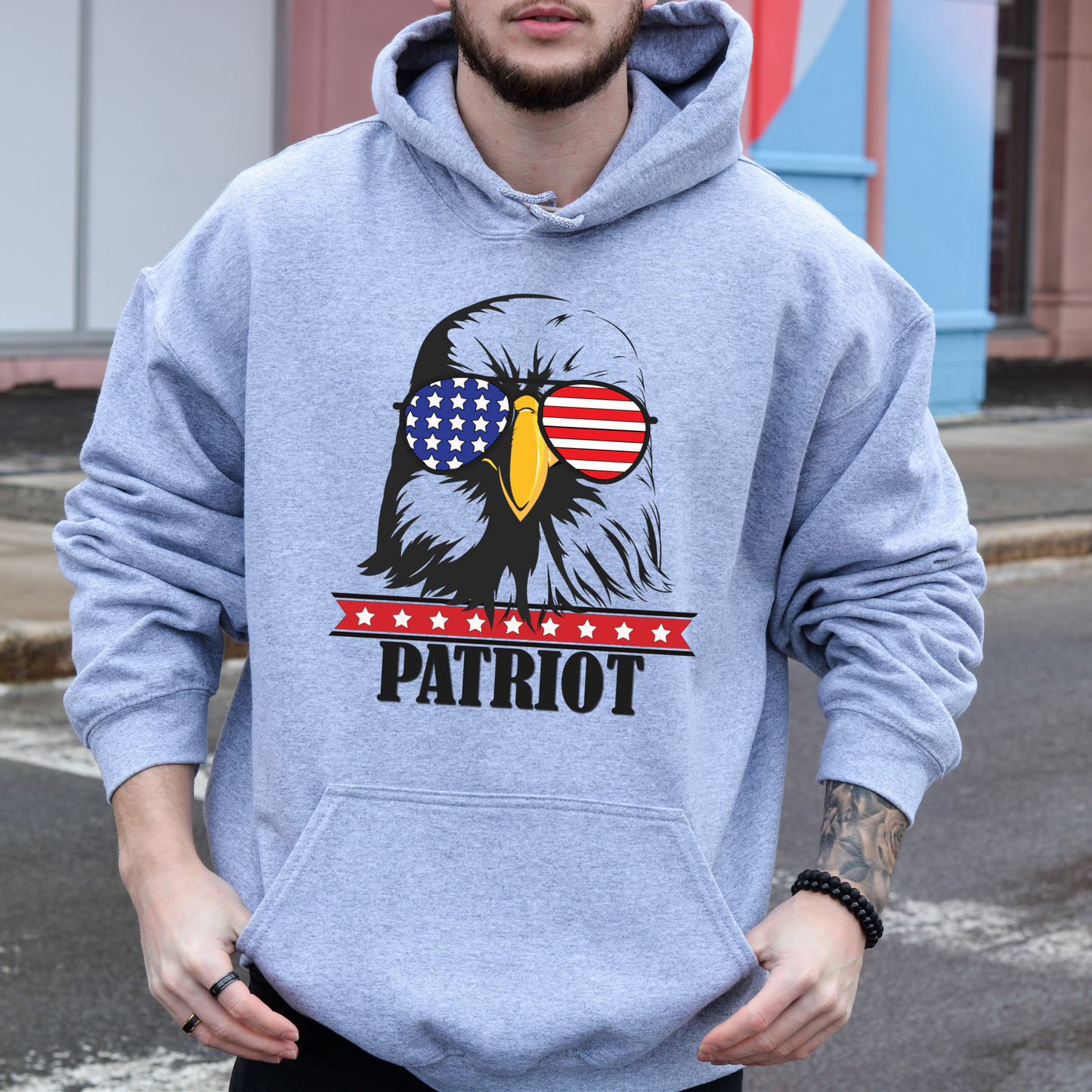 Patriot Eagle - Unisex Hoodie