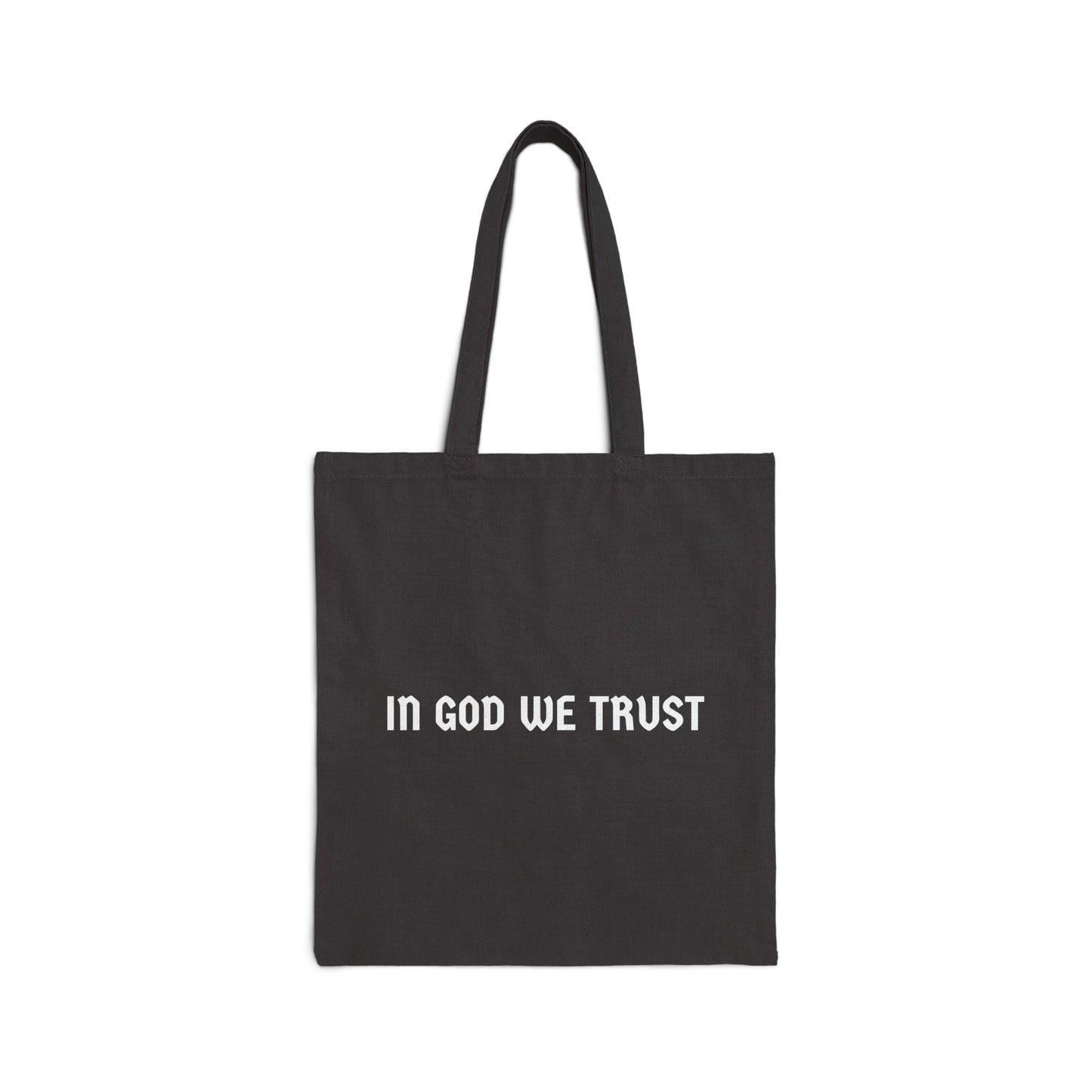 In God We Trust - Cotton Canvas Tote Bag