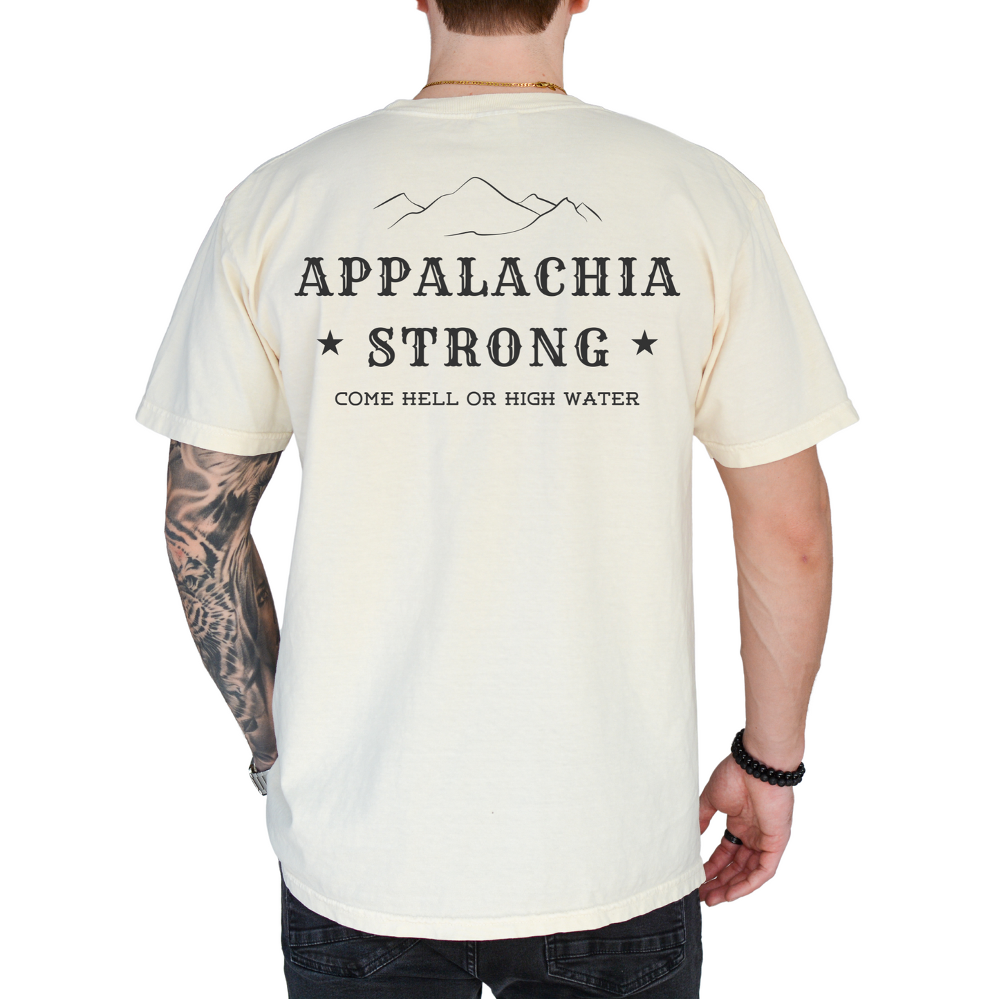 Appalachia Strong - Unisex Garment-Dyed Heavyweight T-Shirt