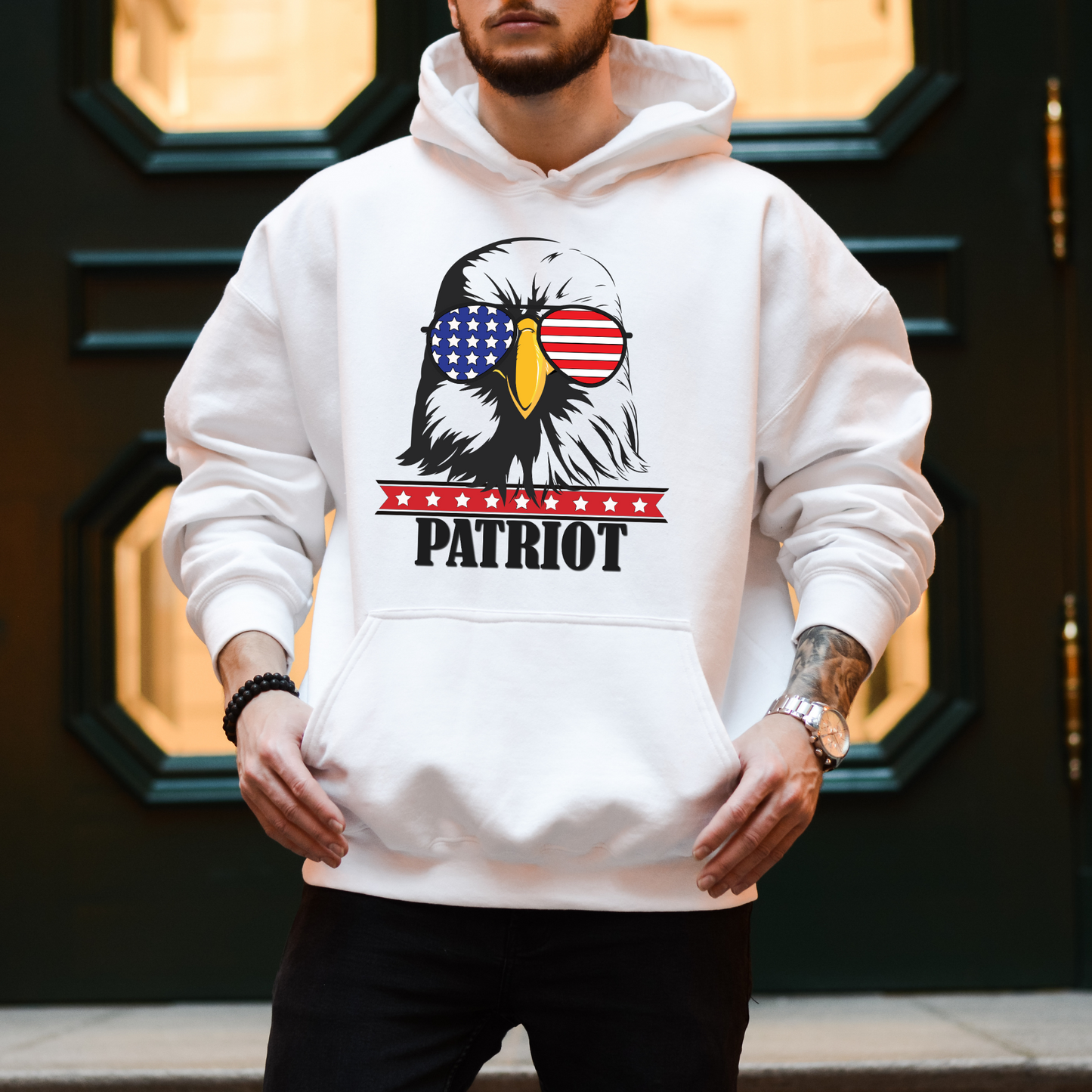 Patriot Eagle - Unisex Hoodie