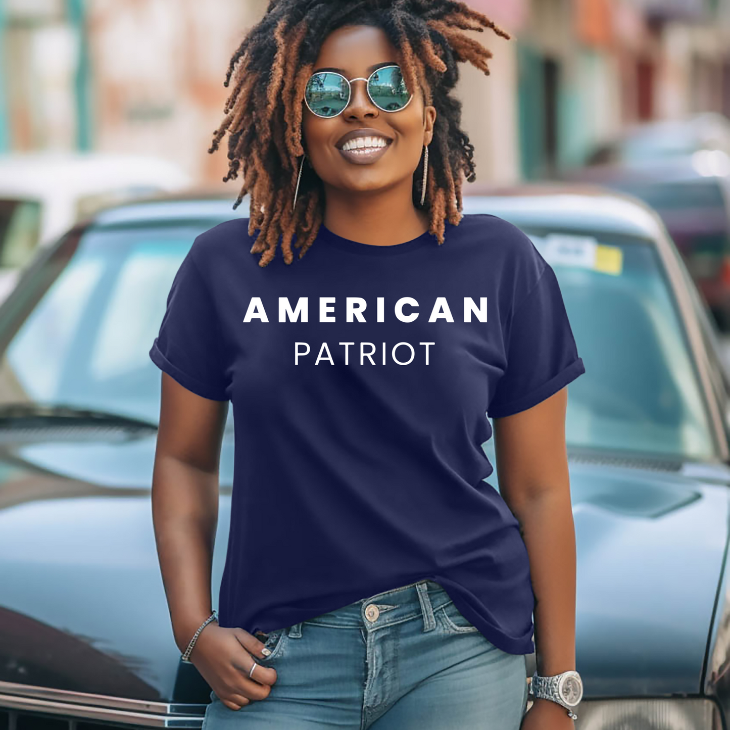 American Patriot - Unisex Jersey T-Shirt