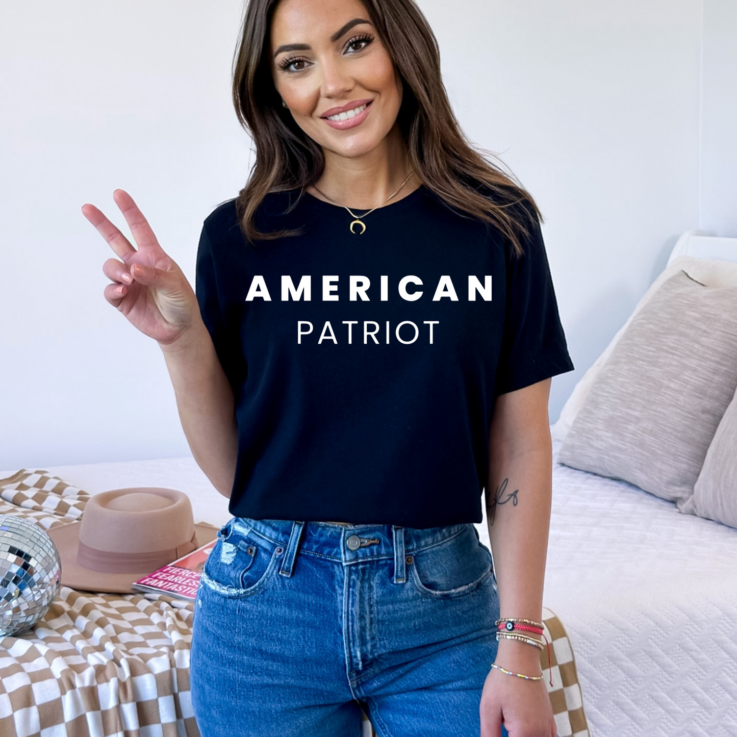 American Patriot - Unisex Jersey T-Shirt