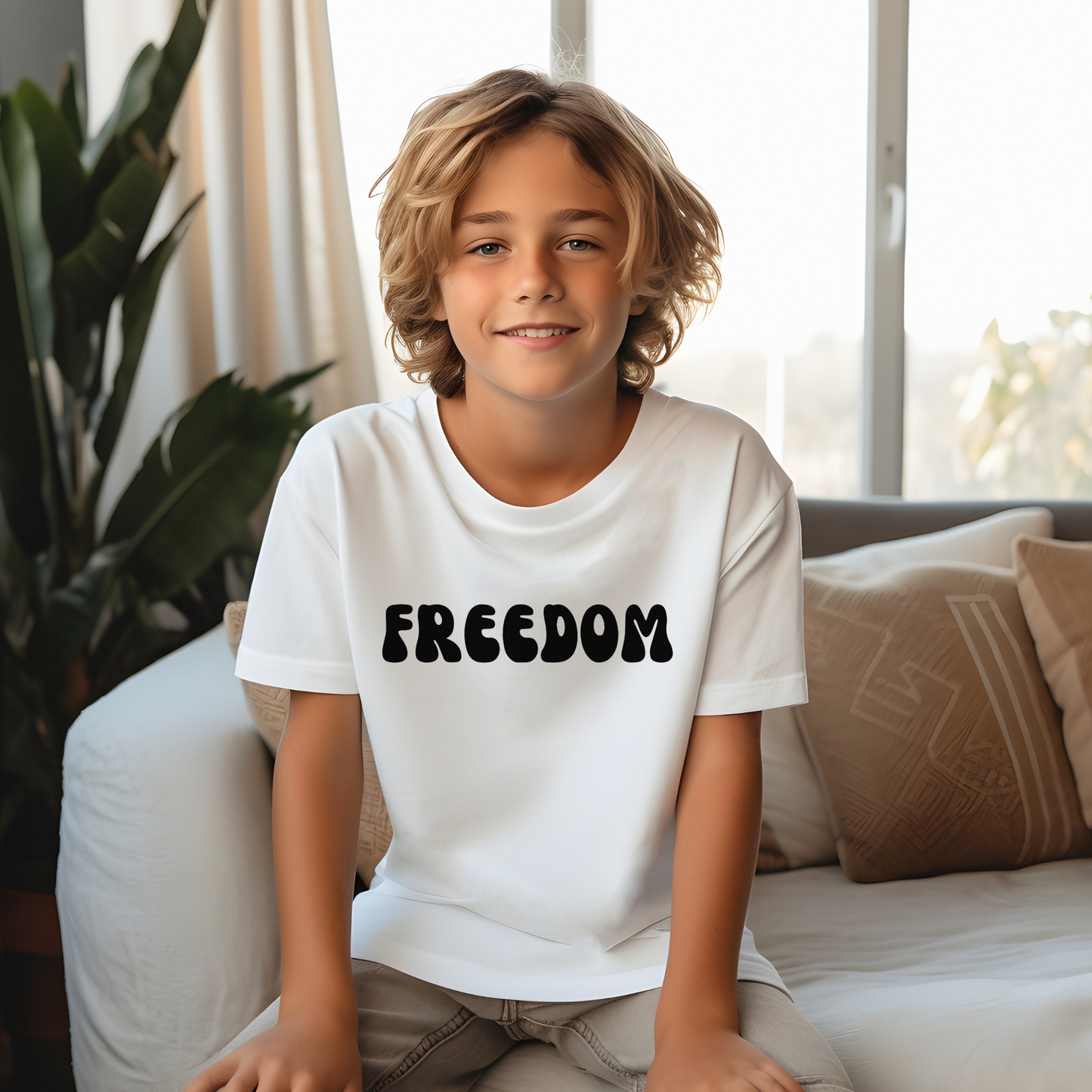 Freedom - Youth Short Sleeve T-Shirt