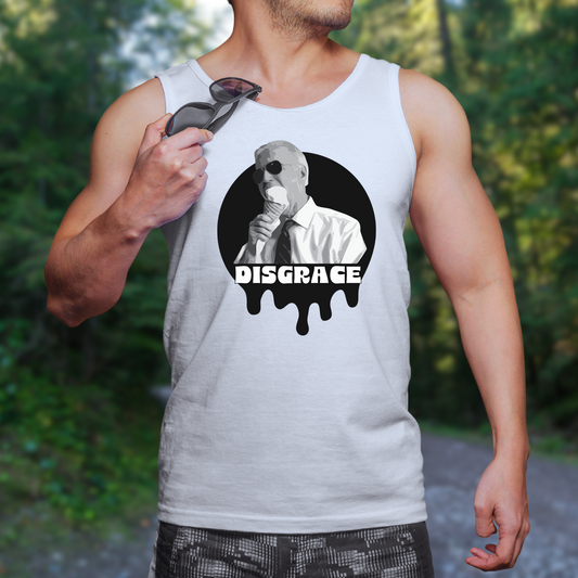 Biden Disgrace Ice Cream - Unisex Jersey Tank Top