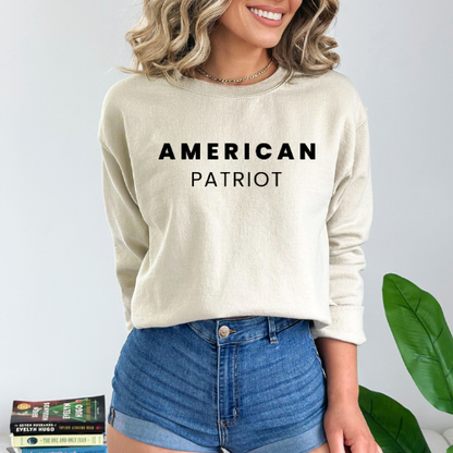 American Patriot - Unisex Crewneck Sweatshirt