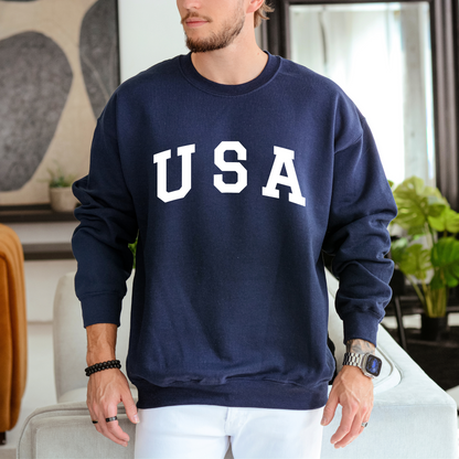USA - Unisex Crewneck Sweatshirt