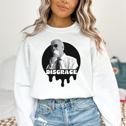Biden Disgrace - Unisex Crewneck Sweatshirt