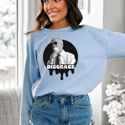 Biden Disgrace - Unisex Crewneck Sweatshirt