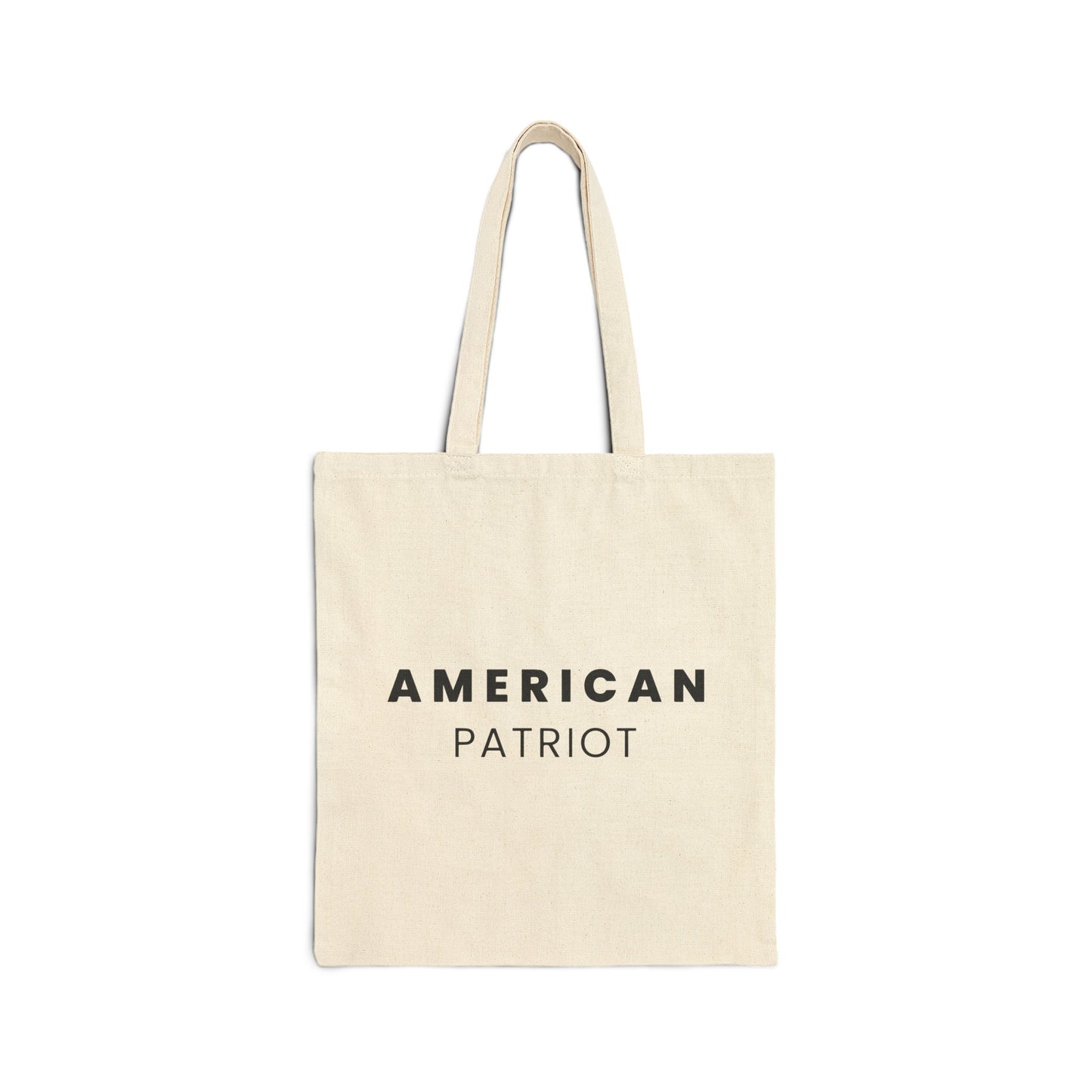 American Patriot - Cotton Canvas Tote Bag