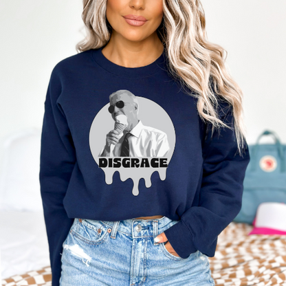 Biden Disgrace - Unisex Crewneck Sweatshirt