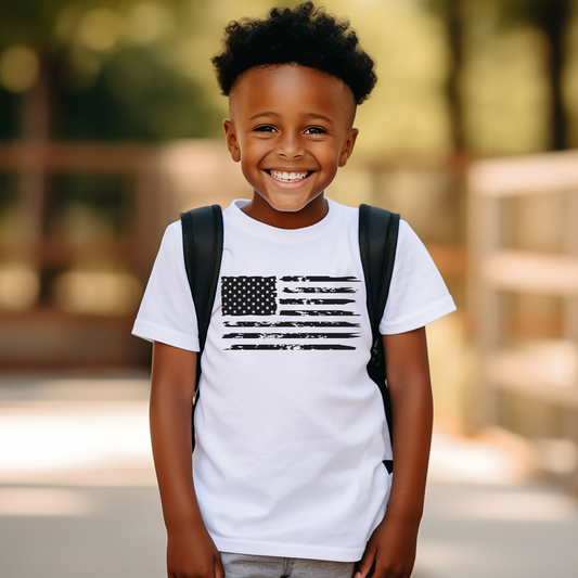 American Flag - Youth Jersey T-Shirt