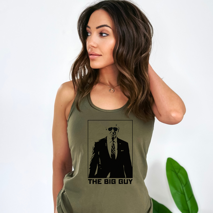 The Big Guy - Women's Racerback Tank
