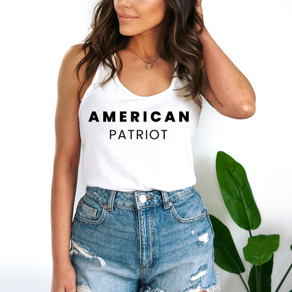 American Patriot - Women's Racerback Tank