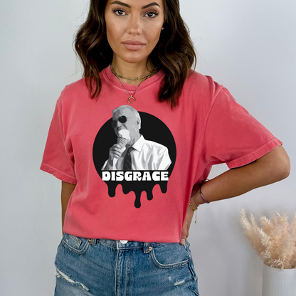 Joe Biden Disgrace Ice Cream - Unisex Garment-Dyed Heavyweight Tee