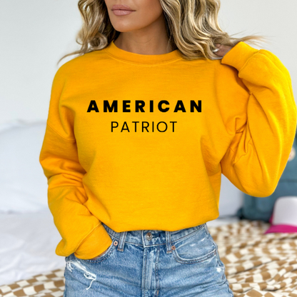 American Patriot - Unisex Crewneck Sweatshirt