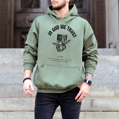 In God We Trust Patriot Eagle - Unisex Hoodie