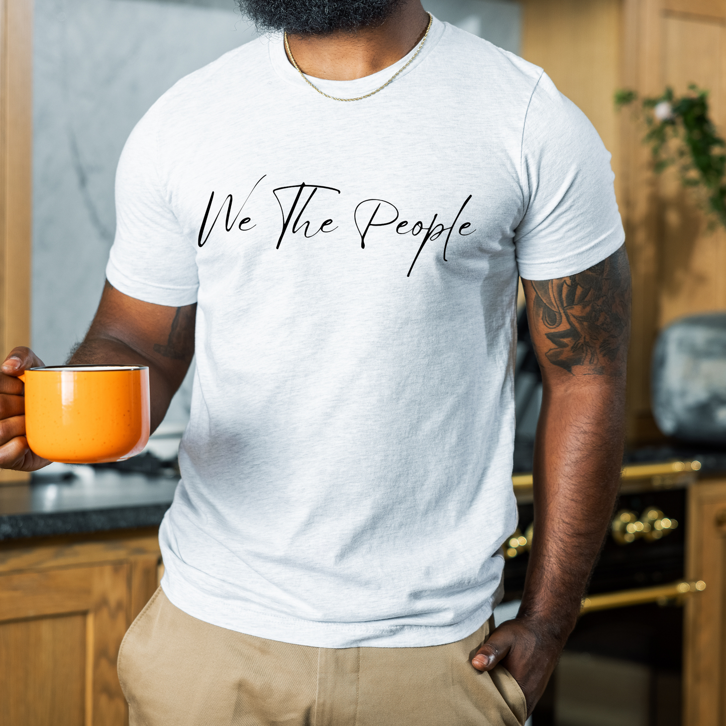 We The People Script - Unisex Jersey Tee