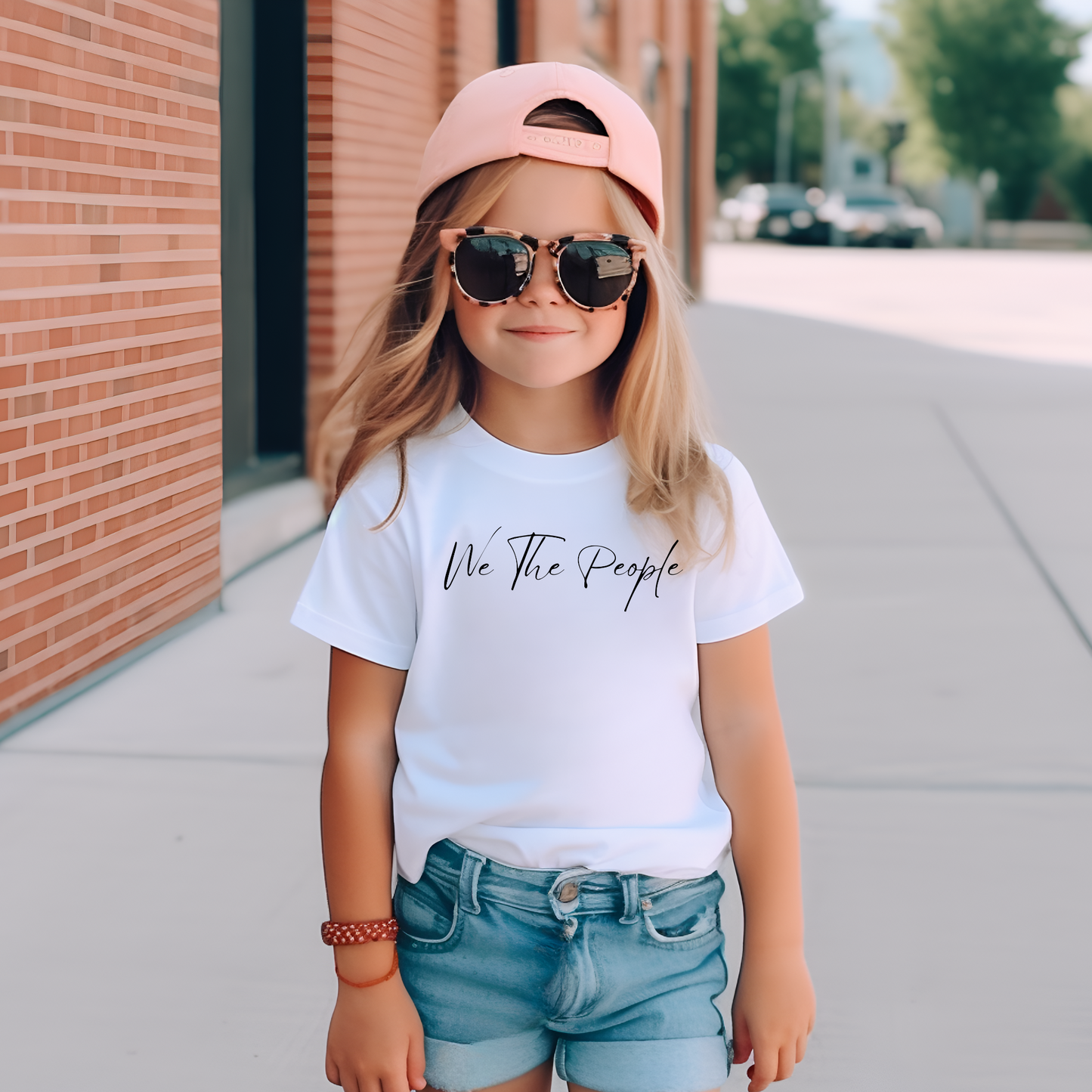 We The People Script - Toddler Jersey Tee