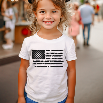 American Flag - Youth Jersey T-Shirt