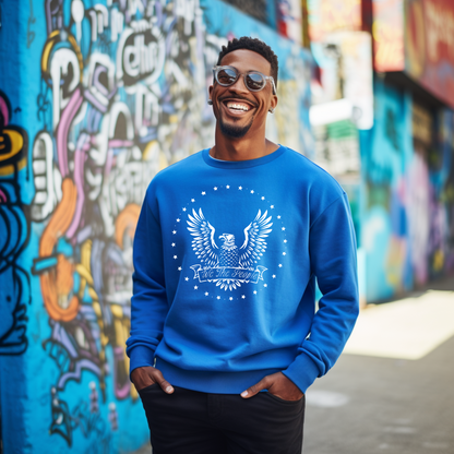 We The People Eagle Stars - Unisex Crewneck Sweatshirt
