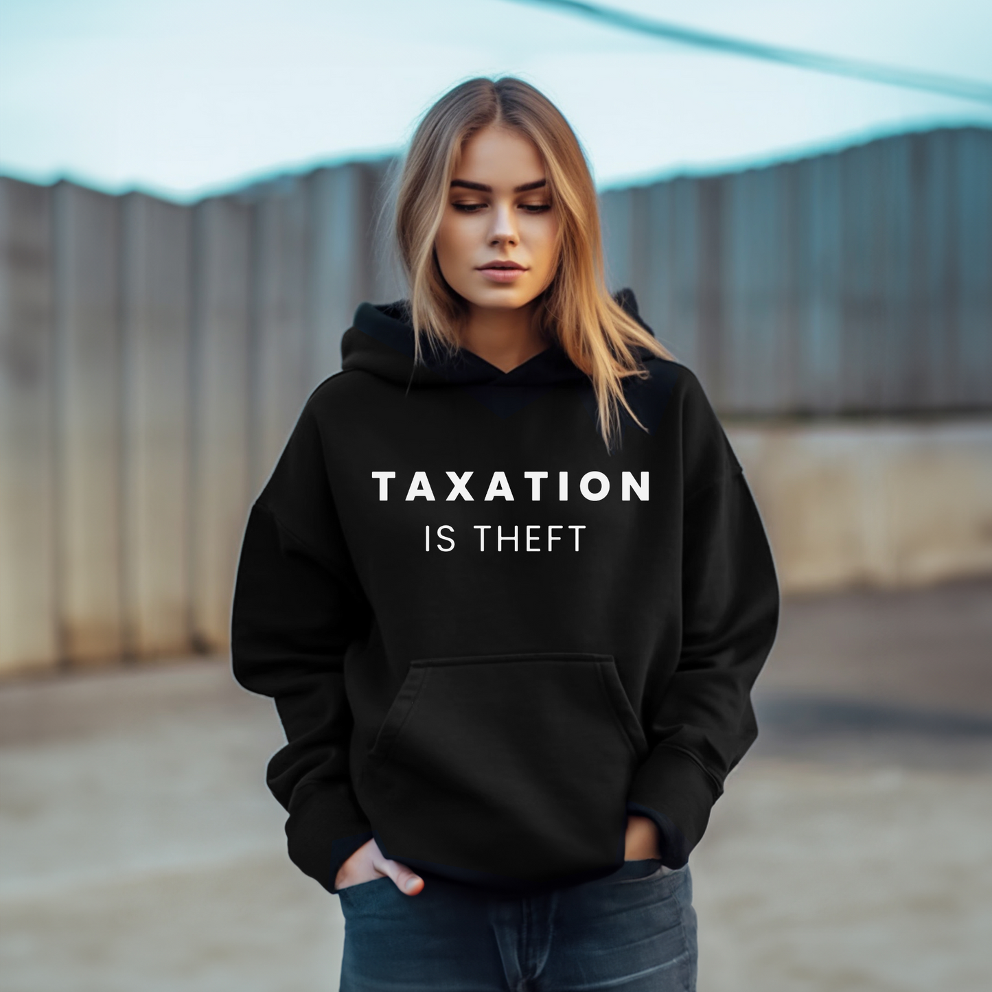 Taxation is Theft - Unisex Hoodie