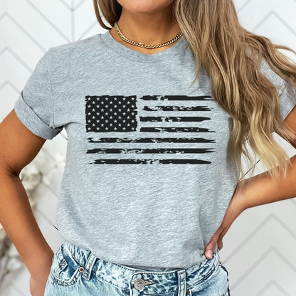 American Flag - Unisex Jersey T-Shirt