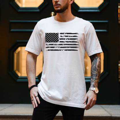 American Flag - Unisex Jersey T-Shirt