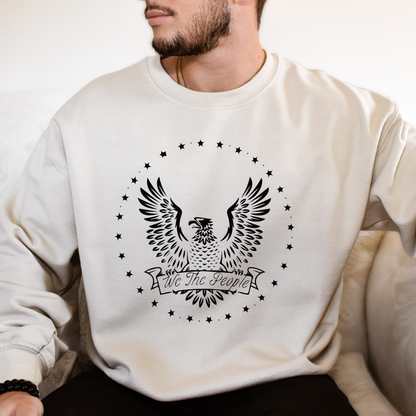 We The People Eagle Stars - Unisex Crewneck Sweatshirt