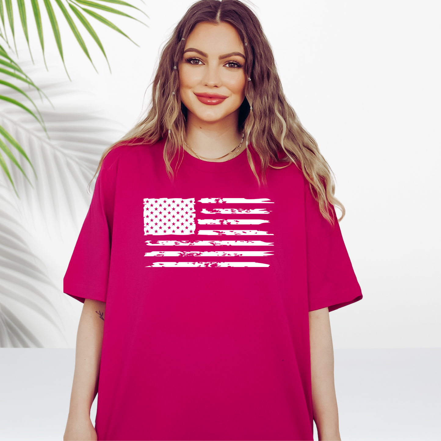 American Flag - Unisex Jersey T-Shirt