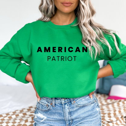 American Patriot - Unisex Crewneck Sweatshirt