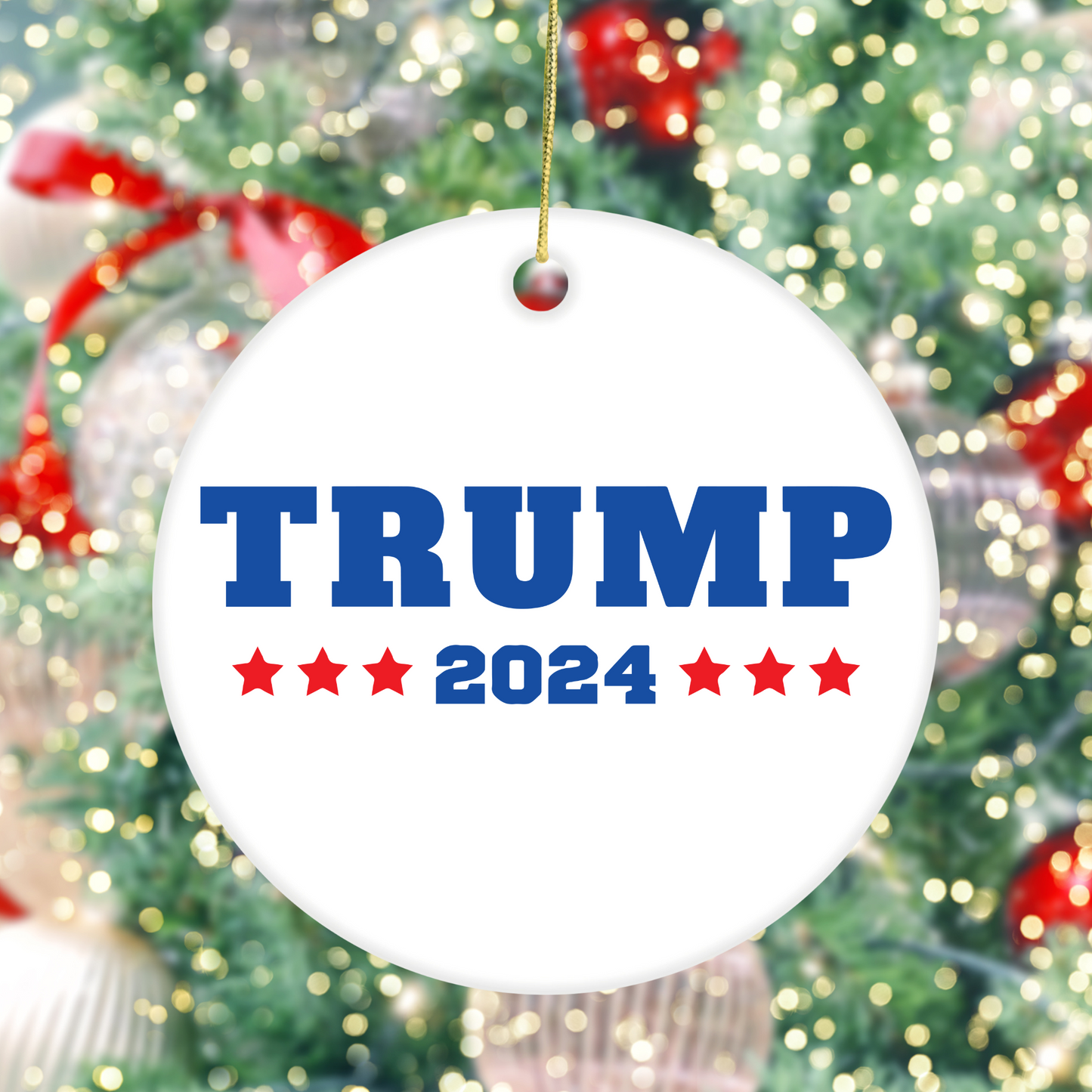 Trump 2024 - Ceramic Ornament