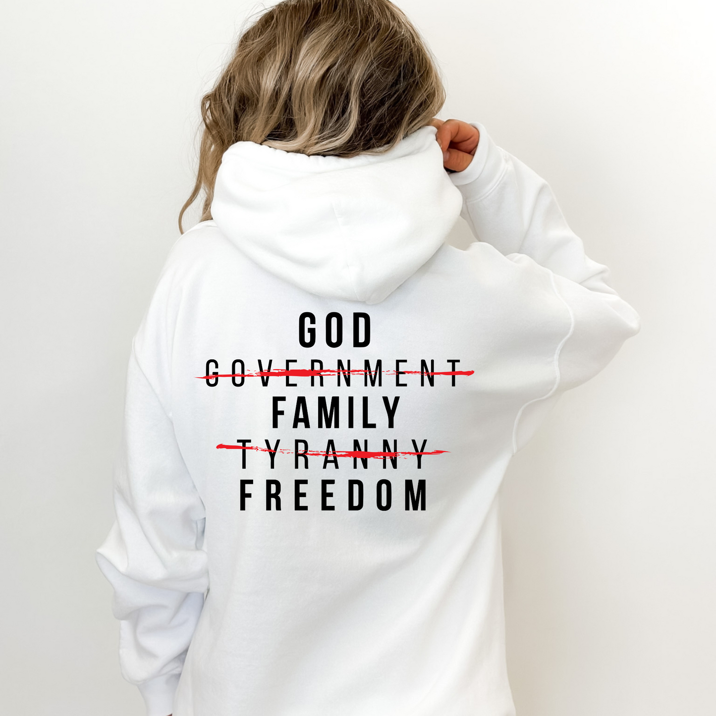 God Family Freedom - Unisex Hoodie