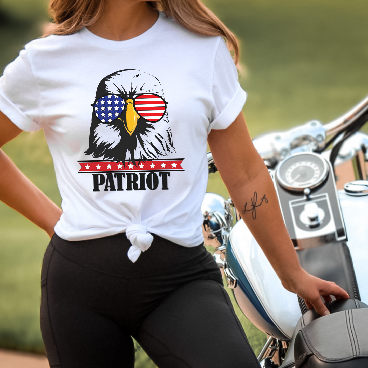 Patriot Eagle - Unisex Jersey Tee