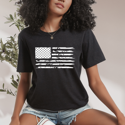 American Flag - Unisex Jersey T-Shirt