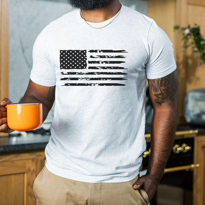 American Flag - Unisex Jersey T-Shirt