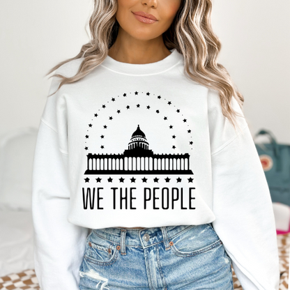 We The People's House - Unisex Crewneck Sweatshirt