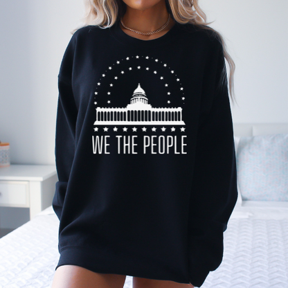 We The People's House - Unisex Crewneck Sweatshirt