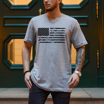 American Flag - Unisex Jersey T-Shirt