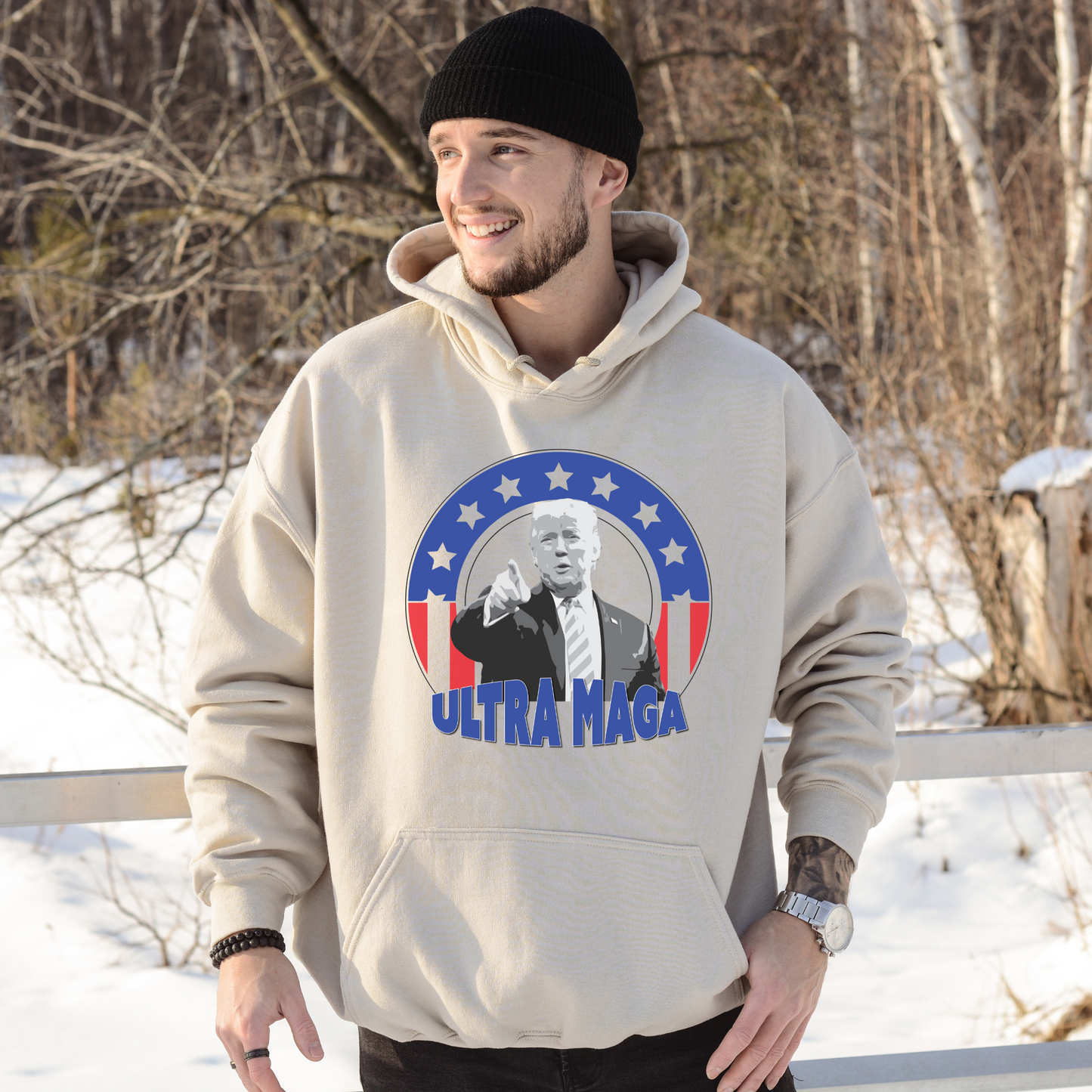 Ultra MAGA Trump - Unisex Hoodie