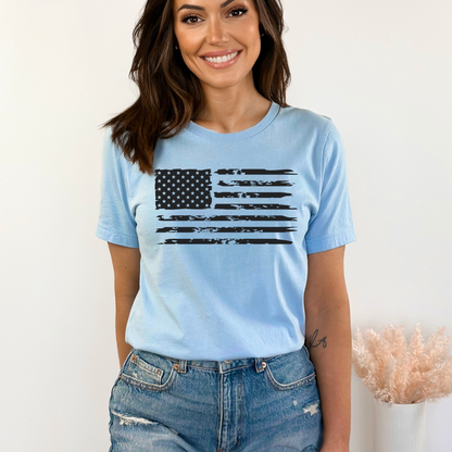 American Flag - Unisex Jersey T-Shirt