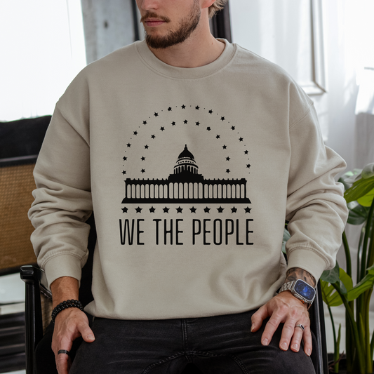 We The People's House - Unisex Crewneck Sweatshirt