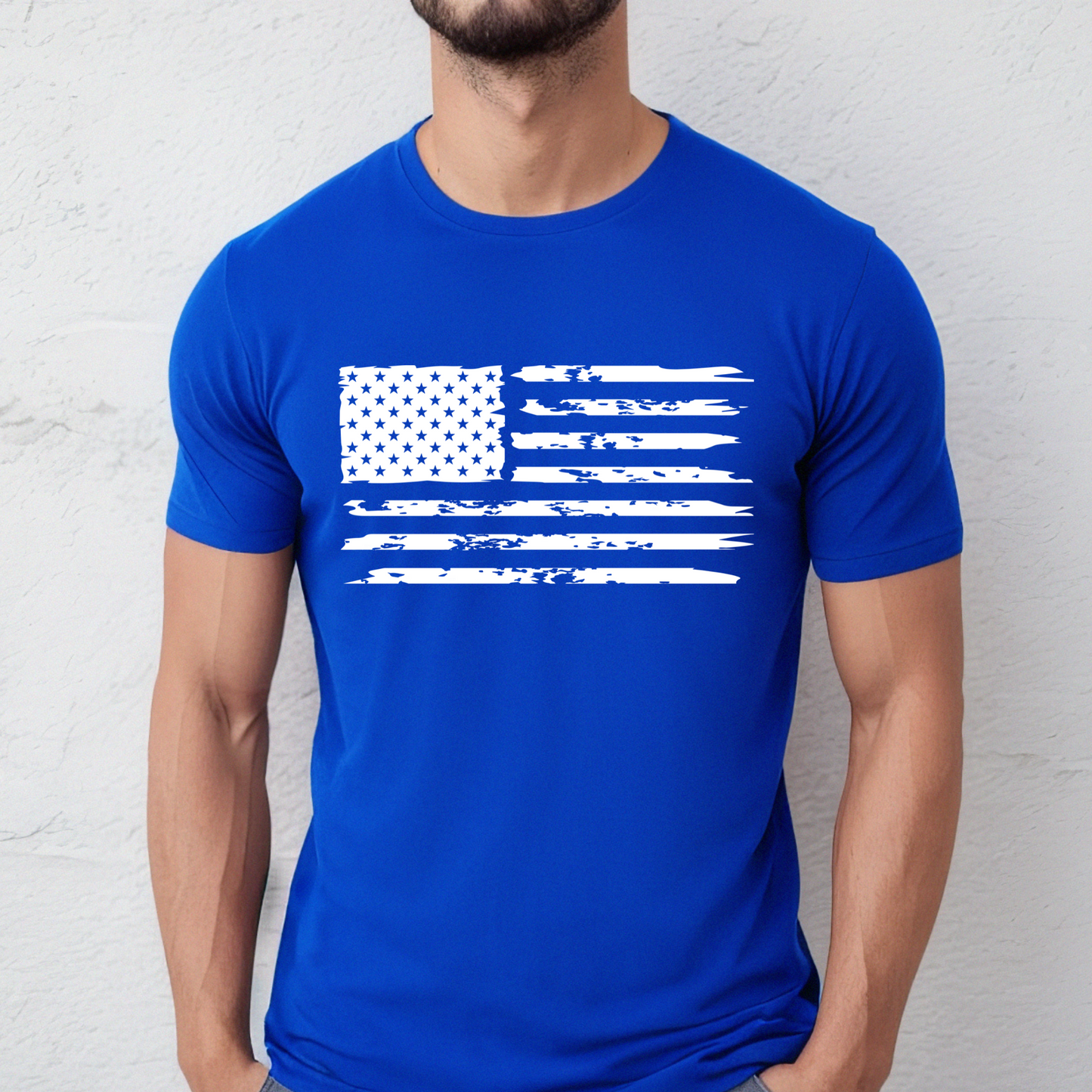 American Flag - Unisex Jersey T-Shirt